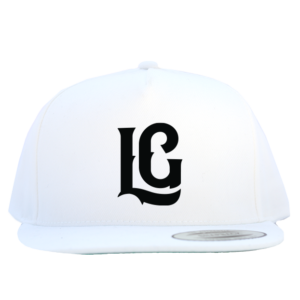 Localgrove - LG Logo Snapback Baseball Cap - White