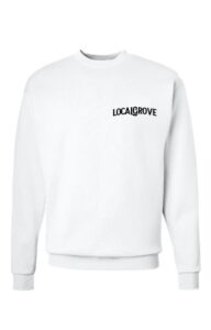 Localgrove - Logo Sweatshirt - White